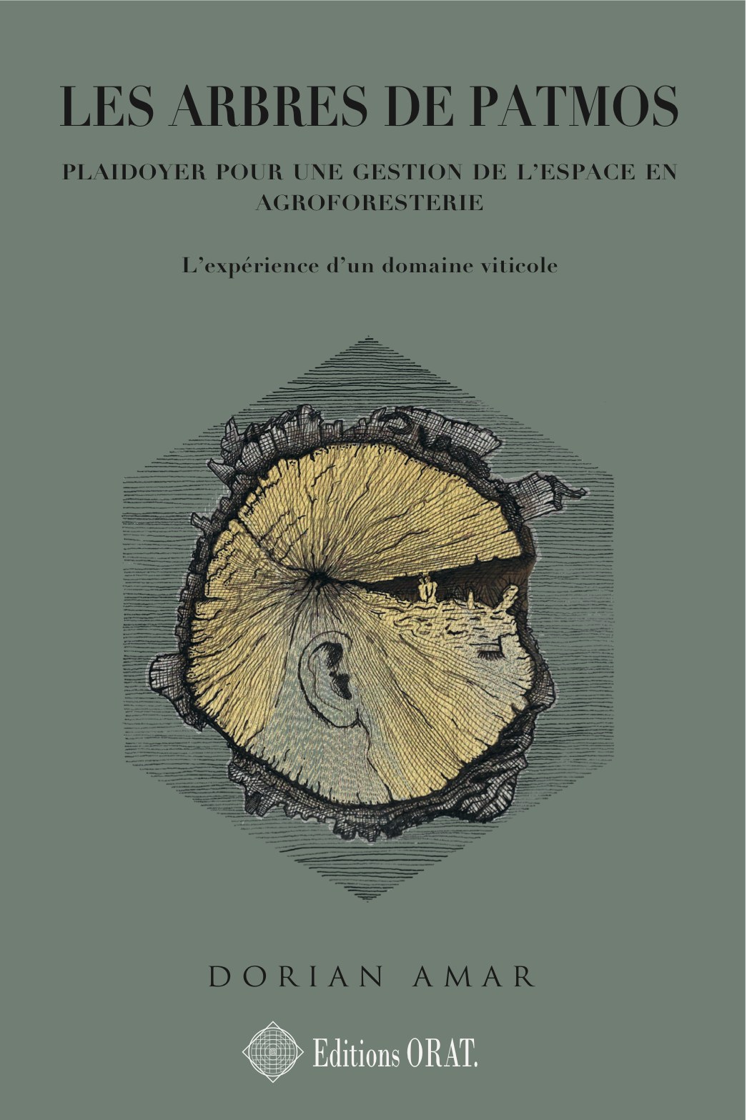 Première de couverture — Les arbres de Patmos, Dorian Amar, Éditions Orat