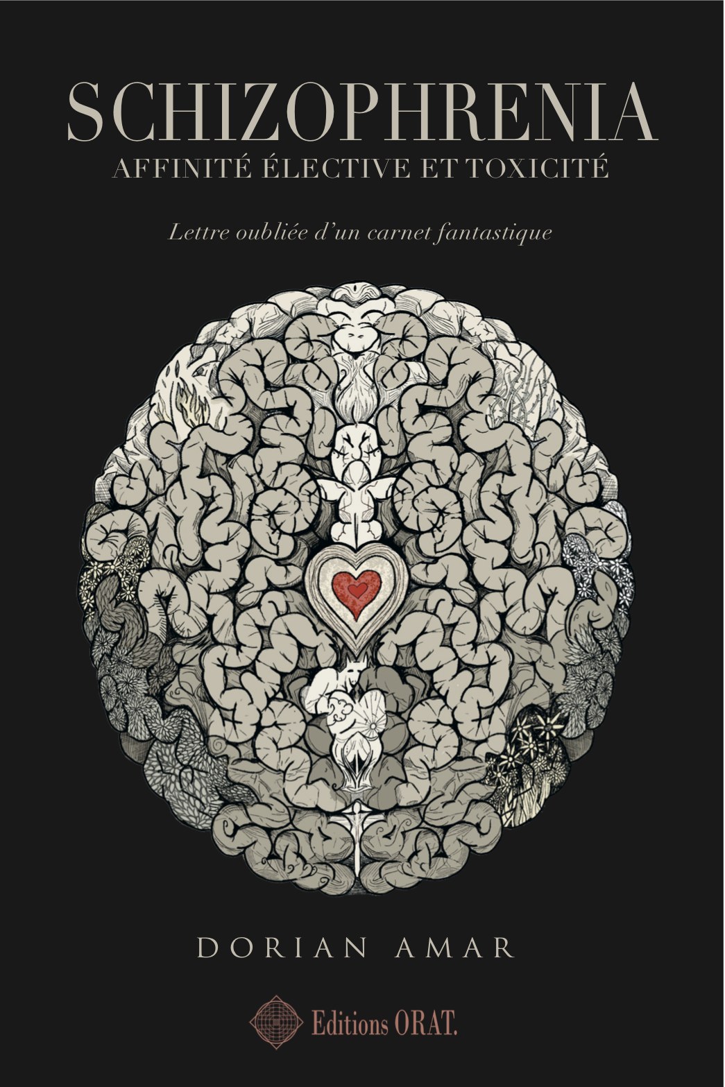 Première de couverture — Schizophrenia, Dorian Amar, Éditions Orat